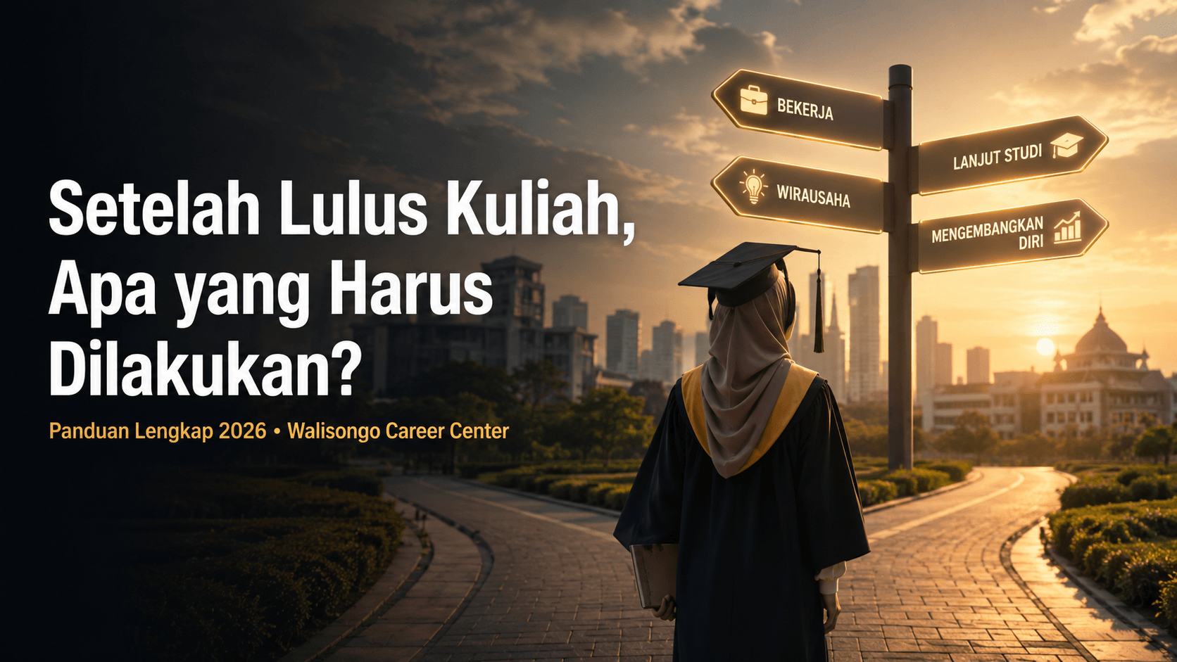 Wisudawan UIN Walisongo merencanakan langkah setelah lulus kuliah