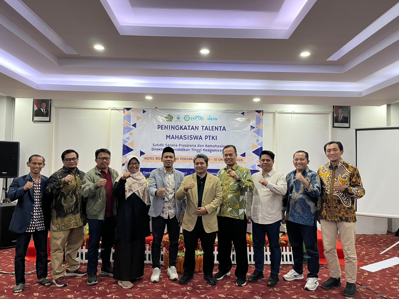penetapan kepengurusan PERMATA-PTKI